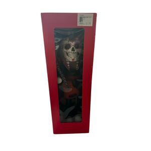 Santa's Workshop Day of the Dead Skeleton Wooden Nutcracker 14” Multicolor-NIB